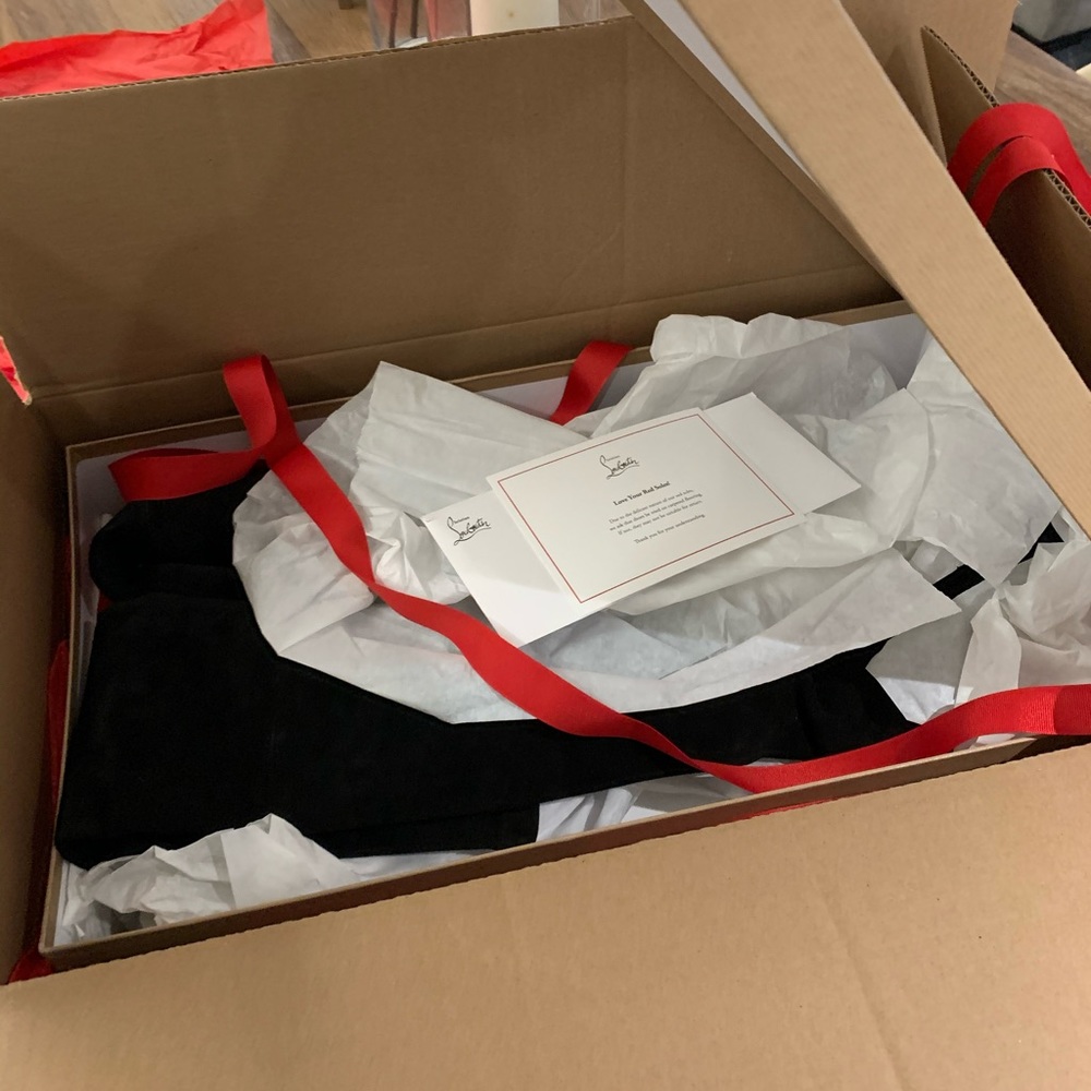 christian louboutin brand new overknees-never worn - Picture 2 of 8